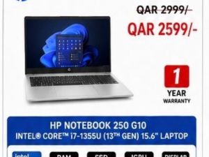HP NOTEBOOK 250 G10 i7 15.6" LAPTOP 8GB RAM 512GB SSD