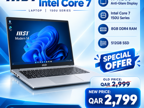 MSI Modern 14 Intel Core 7 150U Series processor