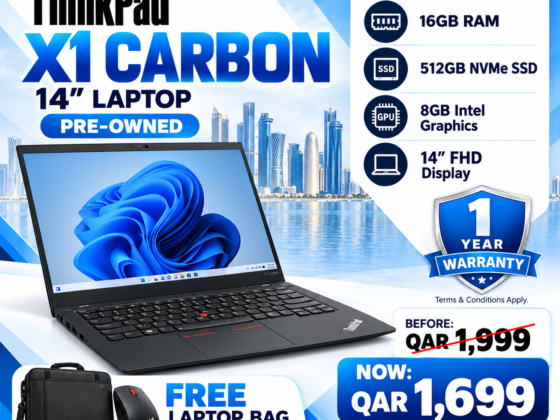 Lenovo ThinkPad X1 Carbon | Intel Core i7 10th Gen | 16GB RAM | 512GB NVMe SSD | Pre-Owned
