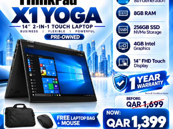 Lenovo ThinkPad X1 Yoga 2-in-1 | Core i7 8th Gen | 8GB RAM | 256GB SSD